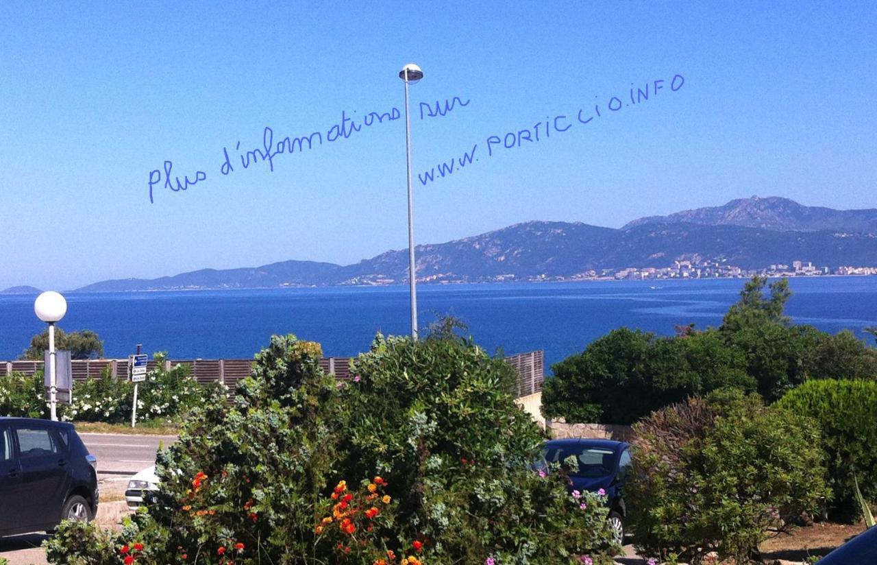 Vue Mer Panoramique Plage 50M Porticcio Corse Eksteriør billede